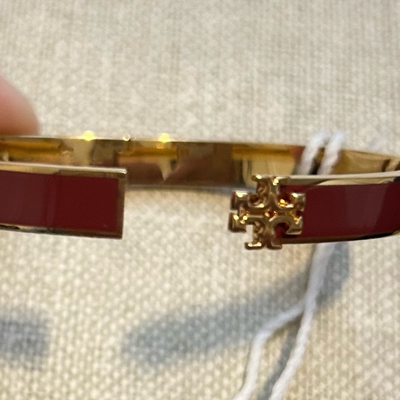 NWOT - Tory Burch Kira Bangle Bracelet in Red - Picture 7 of 9